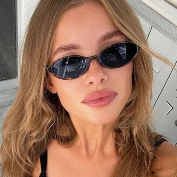 SET OF 3 ! Retro Oval Sunglasses for Women 90s